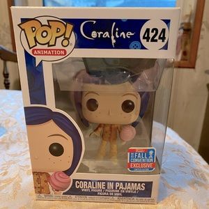 NIB Funko Coraline in Pajamas 2018 NY Convention